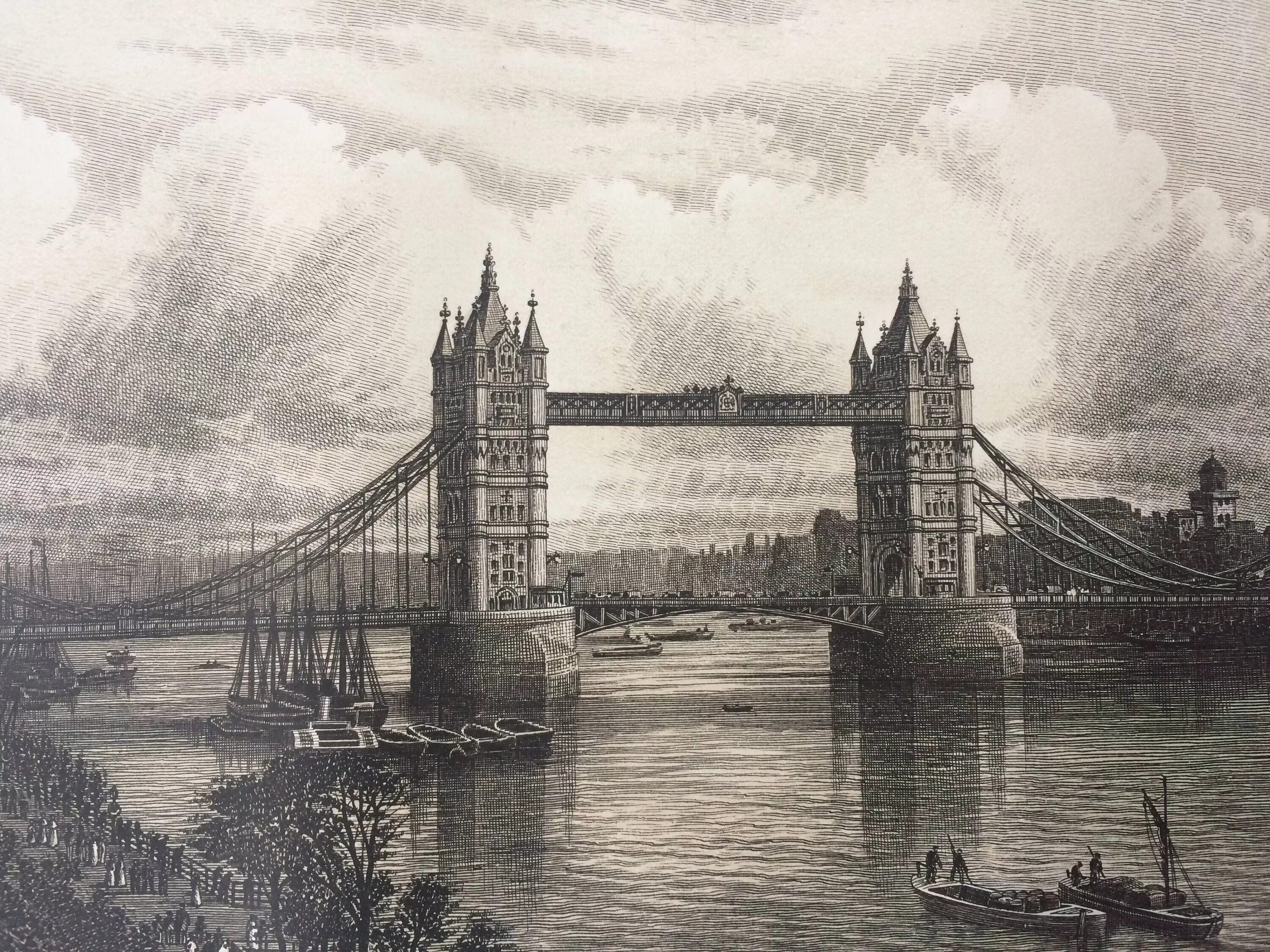 Лондон мост Темза 19 век. Лондон Темза 20 век. Гравюра Тауэрский мост 17 век. Лондон 17 века река Темза. Лондон гравюры
