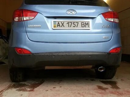 Глушитель на хендай ix35