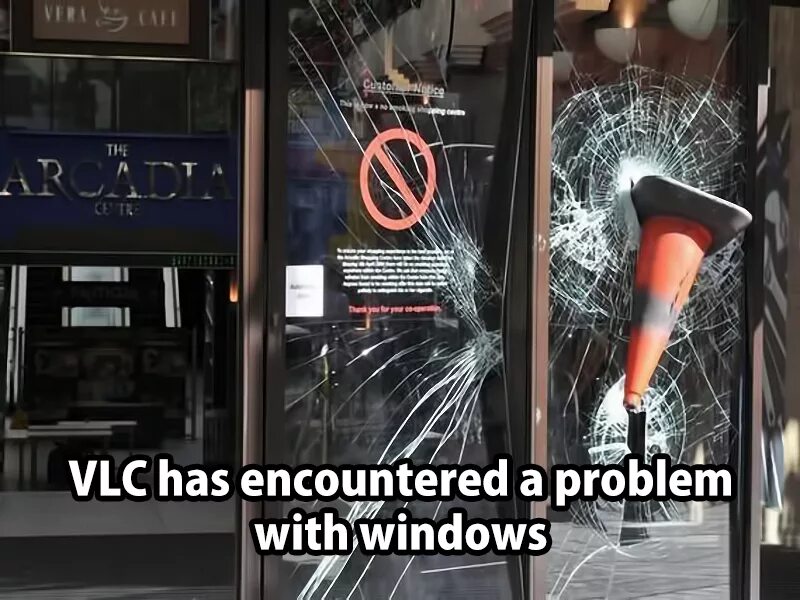 A problem was encountered