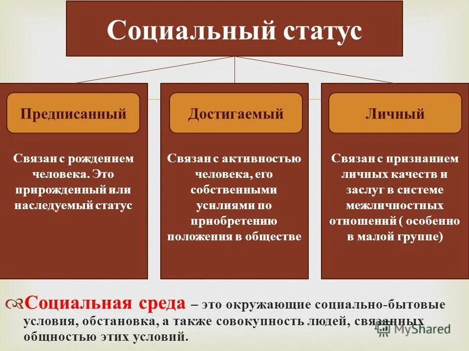 Ученый социальный статус. Социальный статус и социальное положение. Социальный статус это в обществознании. Социальный статус примеры. Социальное положение примеры.