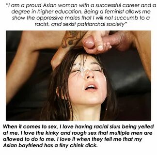 Feminist porn caption.