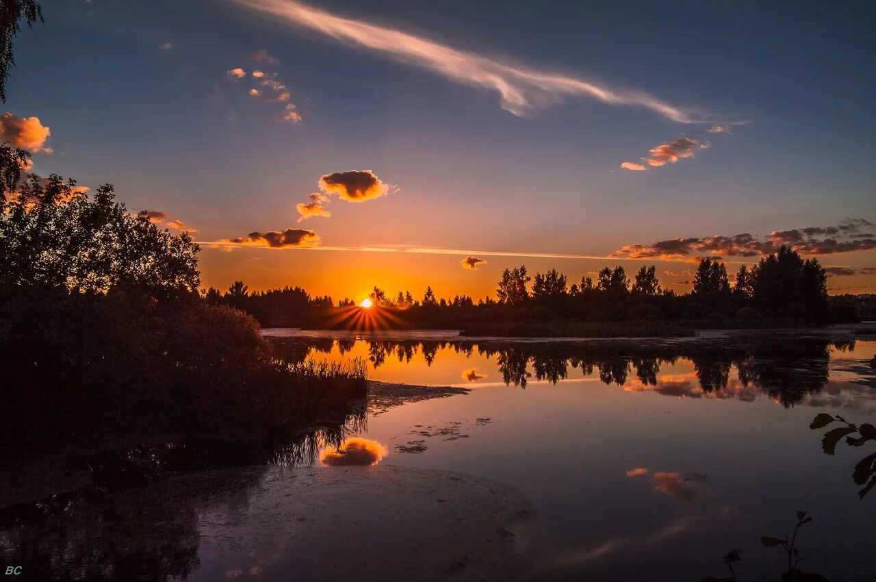 Пейзаж вечер. Природа вечер. Пейзаж закат. Летний закат. Поздний теплый вечер