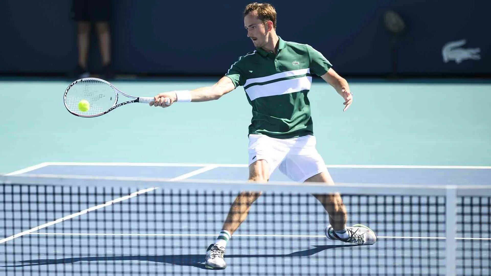 Медведев : Тиафо. Tennis Miami 2021. Медведев бадминтон. Мастерс в майами теннис