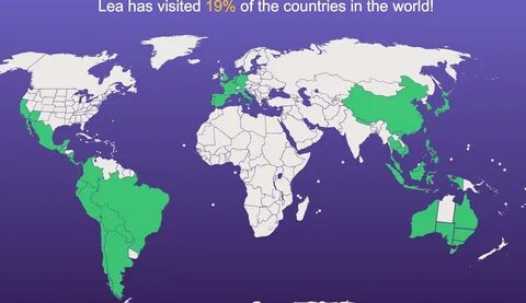 Visited map