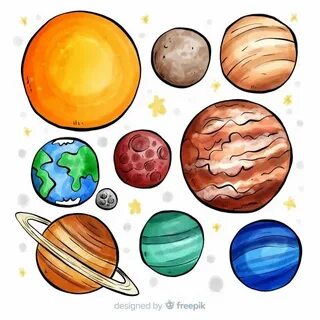 Нарисовать планеты 4 класс окружающий мир