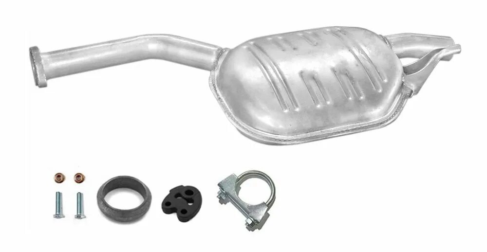 Глушитель мерседес 124 2. 3 бензин. Выхлопная система мерседес 124. Глушитель мерседес 124 2. Глушитель w124.