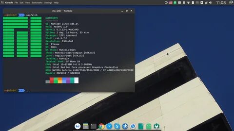 Manjaro kde