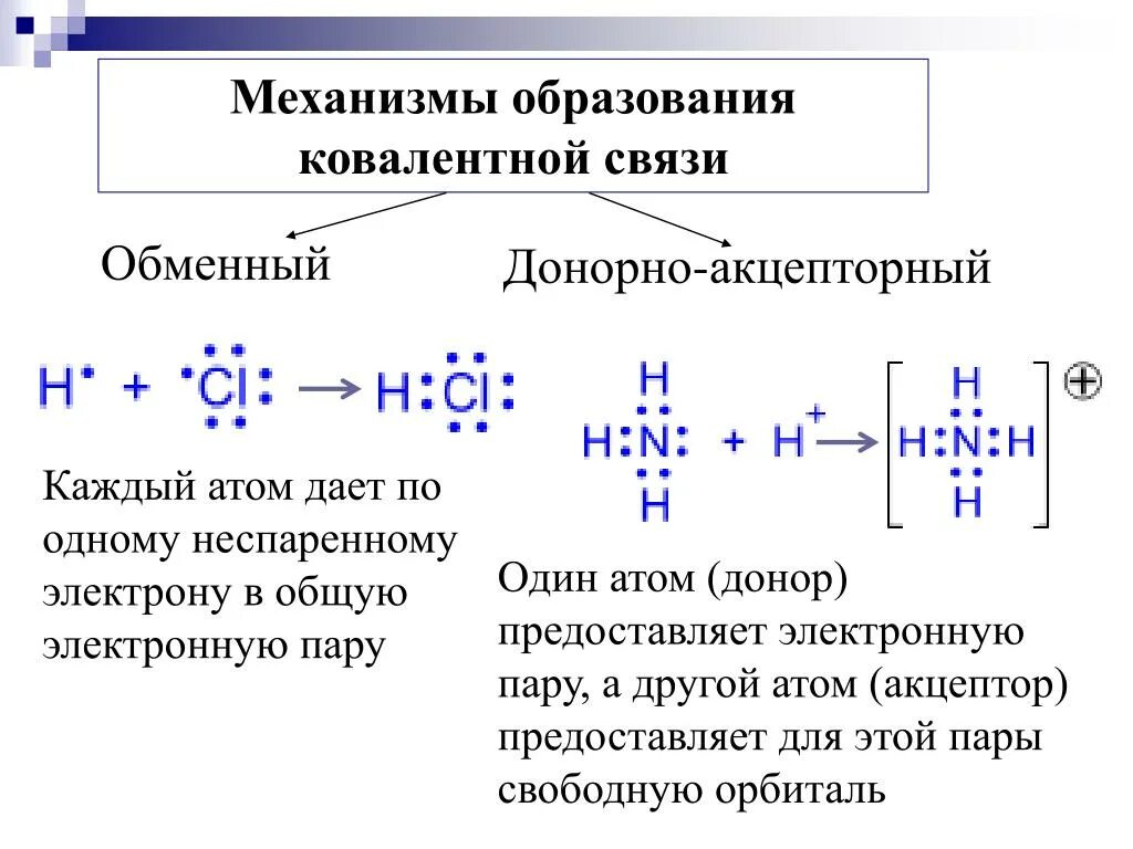 Атом донор электронов. Механизм образования ковалентной связи. Ковалентная связь.виды ковалентной связи и механизмы образования. Механизм образования ковалентной связи схема. 2 Механизма образования ковалентной связи.