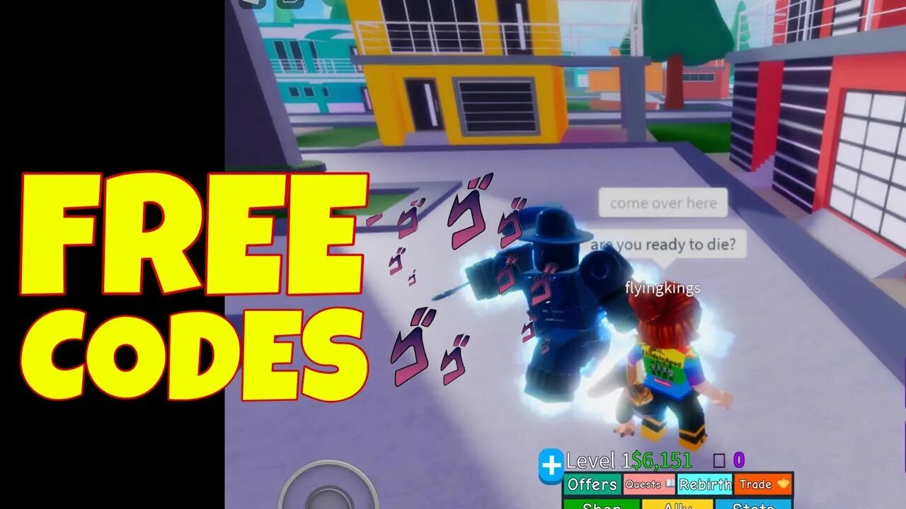 Roblox stand codes
