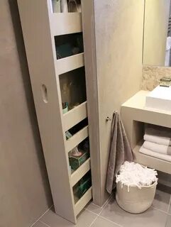 Шкаф полки в ванную комнату