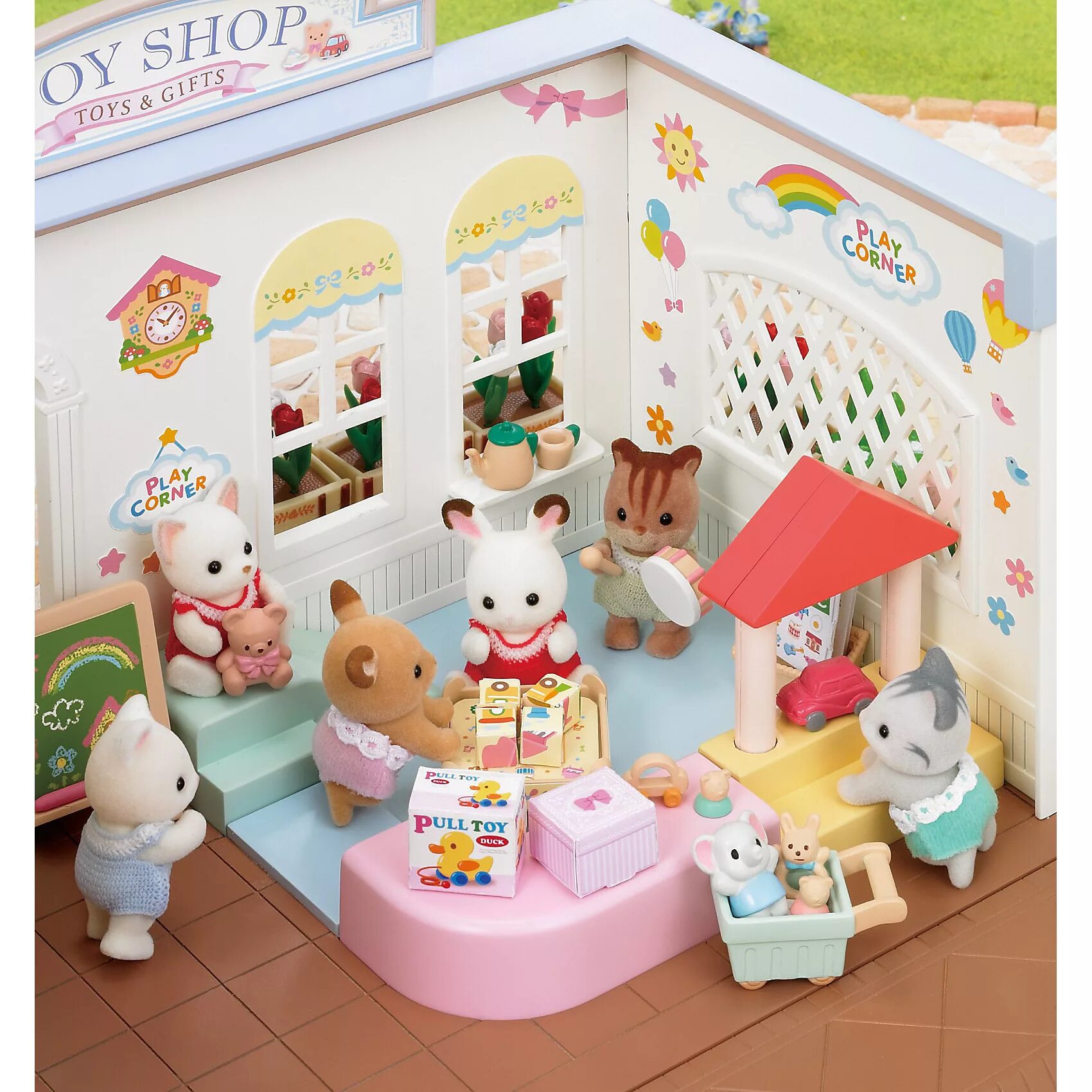 Наборы маленьких игрушек. Sylvanian Families Toy shop. Сильвания Фэмили магазин игрушек. Сильвания Фэмили Toy shop. Сильвания Фэмили набор магазин игрушек.