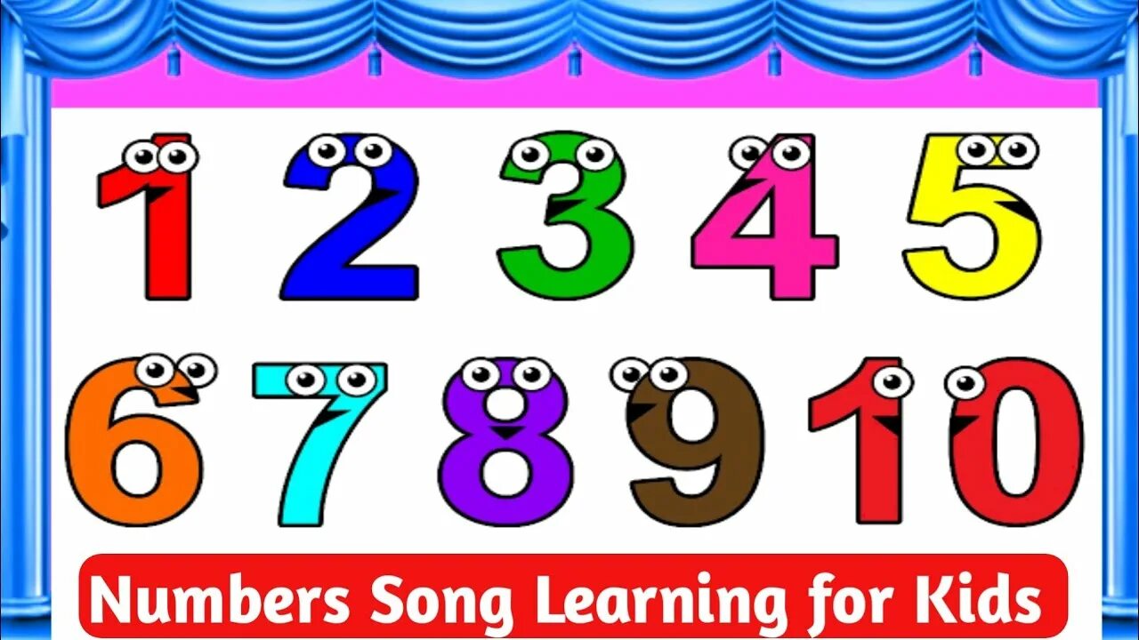 Песня my number. Numbers for Kids 1 to 10. Numbers Song for Kids. Numbers 1-10 Song for Kids. Count 1-10 Song for Kids.