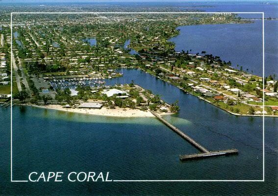 Cape coral. Coral springs florida.