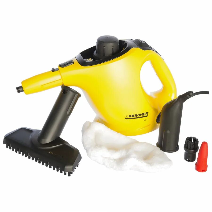 Пароочиститель SC 1 EASYFIX. SC 1 1.516-300.0. Karcher SC 1 EASYFIX. Пароочиститель Karcher SC 1 желтый. Купить пароочиститель керхер sc