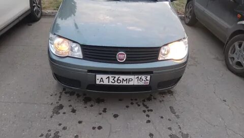 Свет фар фиат альбеа
