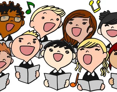 Choir singing