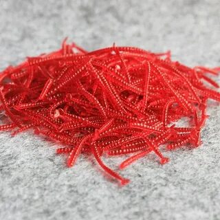 Красные силиконовые приманки