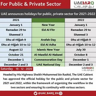 Public holidays