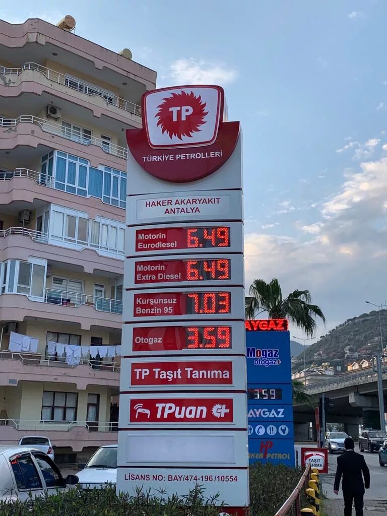 Литр бензина в Турции 2022. Турецкие заправки бензин. Бензин 95 в Турции. АЗС В Анталии.