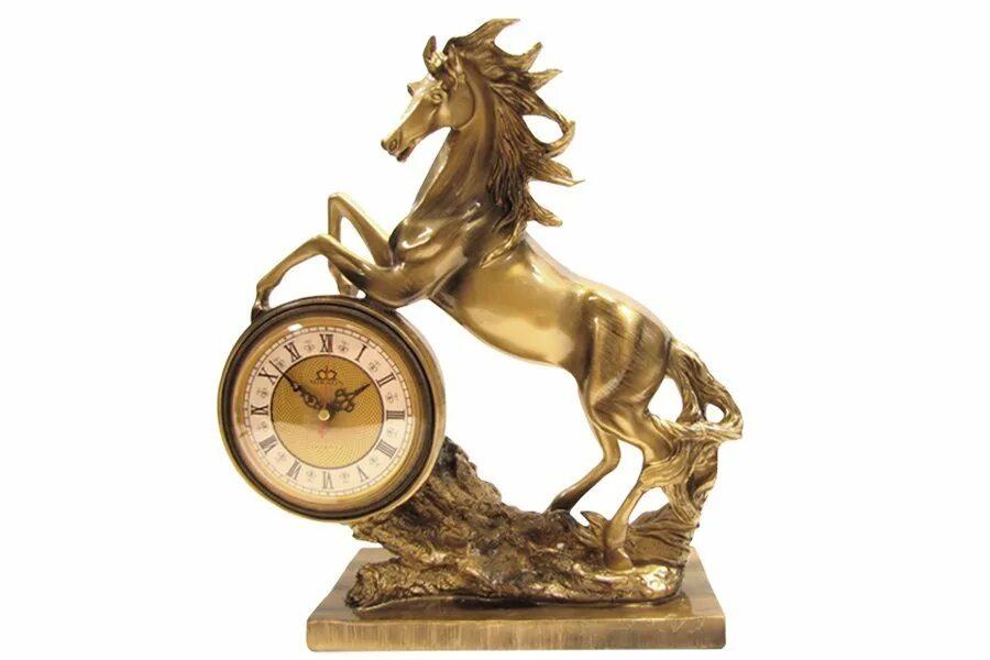 часы лошадь. статуэтки для камина. настольные часы конь. часы с лошадью настольные.