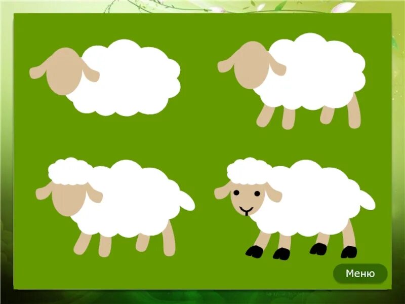 Animals menu