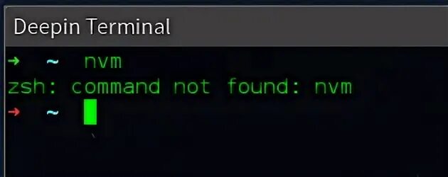 Nvm commands. Node Version Manager. Zsh: Command not found: MVN Mac os.