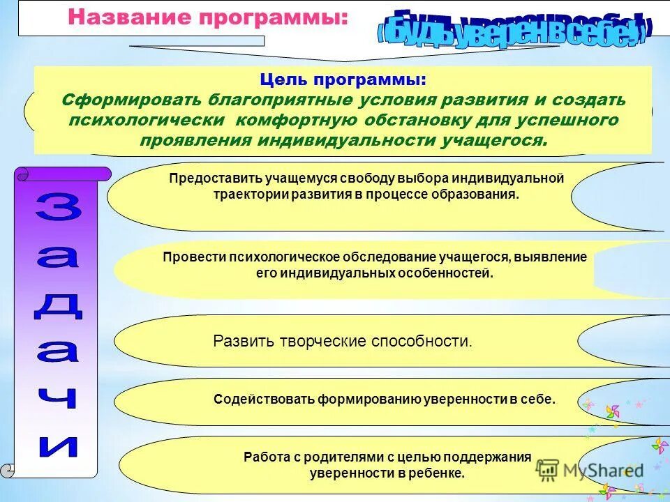 Как называется программа 1 класса. Название программы. Название программы развития. Название программ по. Название программы развития школы.