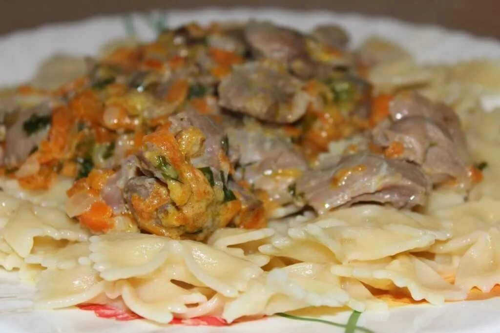 Куриные пупки в сметане - пошаговый рецепт с фото на Повар.ру