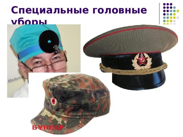 Головные уборы виды и назначение. Головные уборы виды и назначение