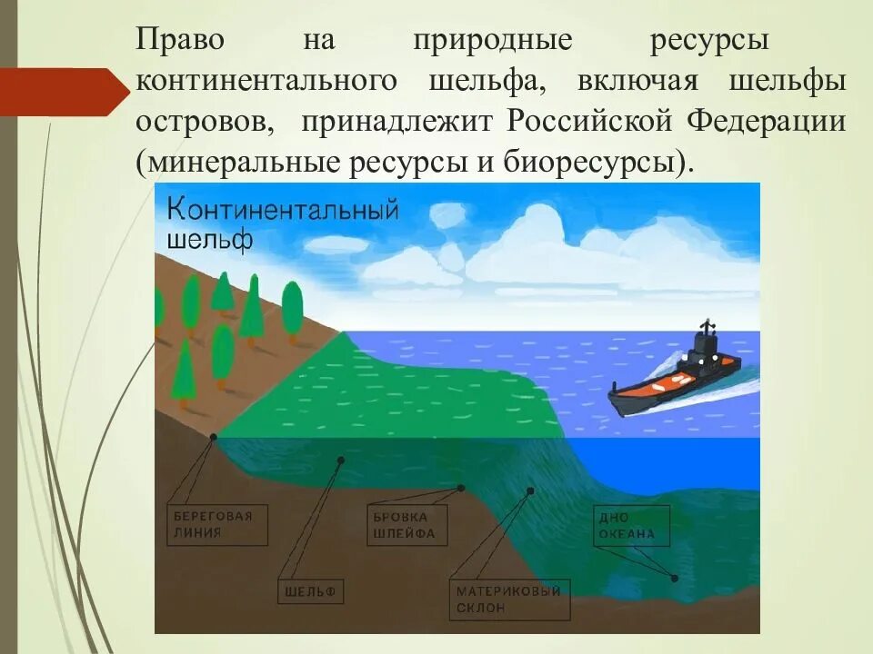 Природные ресурсы континентального шельфа находятся в ведении. Шельф. континентальный шельф россии. внешняя граница континентального шельфа. материковый шельф.