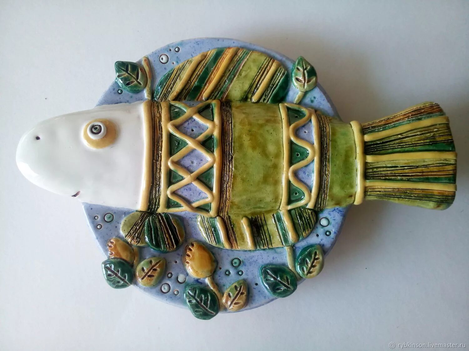 Керамическая рыбка. Ручная работа рыбы. Скульптуры из керамики. Рыбка из керамики. Стимпанк полимерная глина.