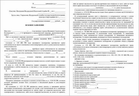 Госпошлина принятия наследства