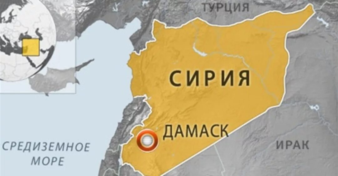 Где дамаск в какой стране. Дамаск на карте сирии. столица сирии на карте.