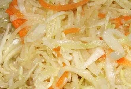 Капуста морковь чеснок маринад