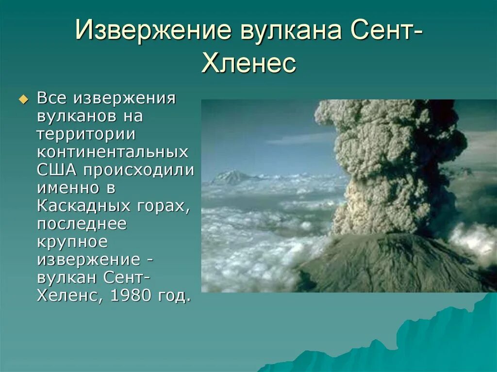 Кордильеры вулканы
