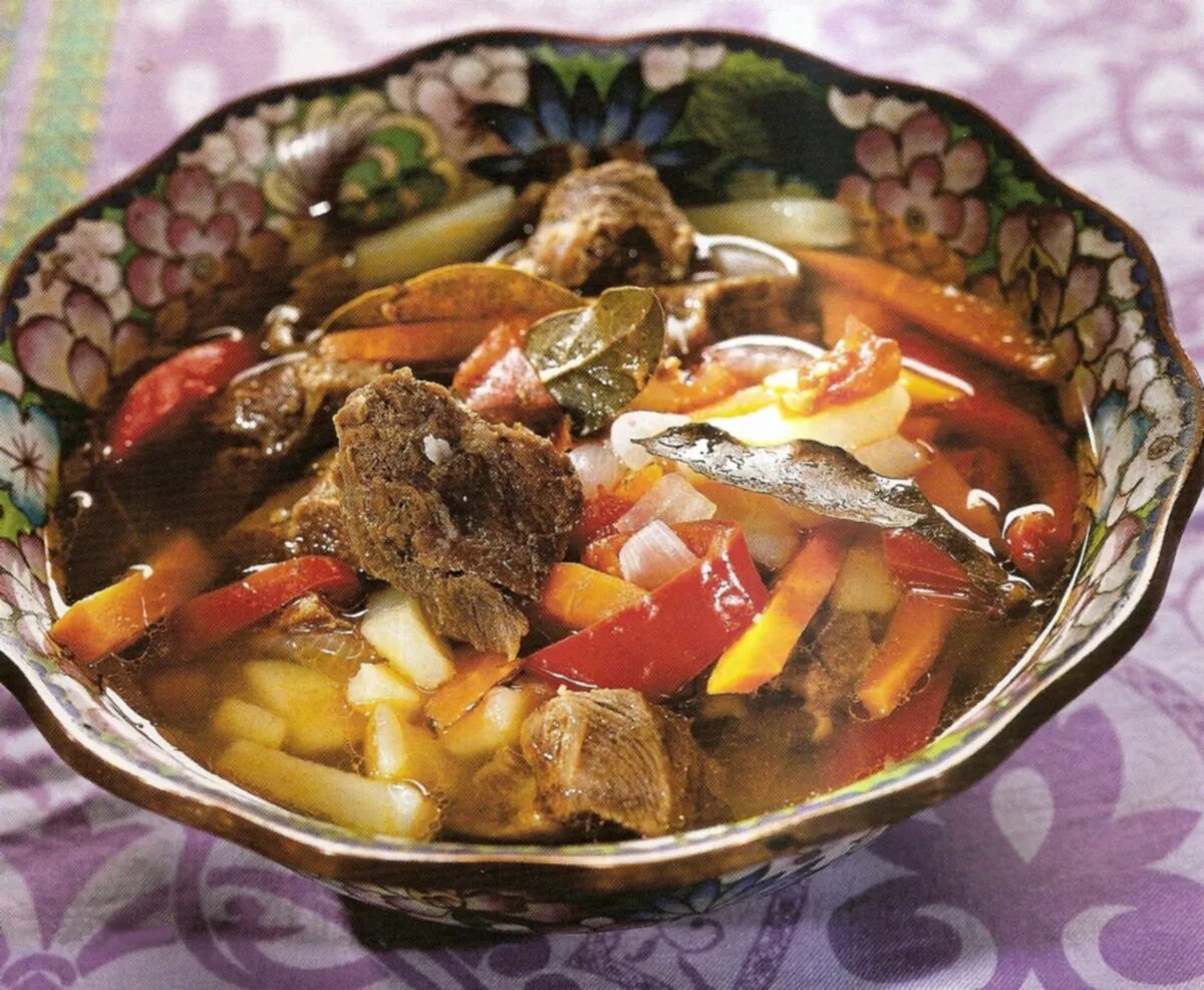 Как приготовить вкусную шурпу из говядины