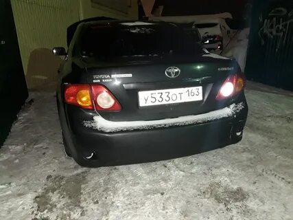 Задний ход королла