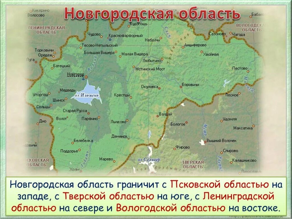 Новгородской областях россии. Карта Новгородской области. Новгородская область границы. Новгородская область граничит с областями. Новгородская область на карте России с границами.