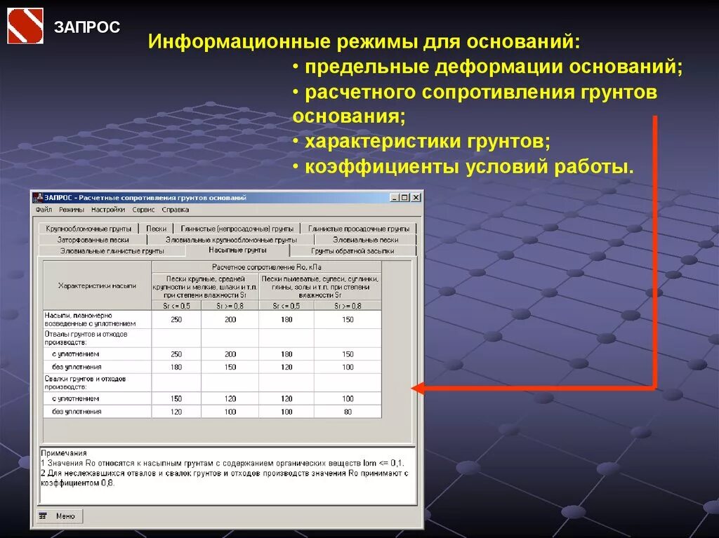 Программа запрос