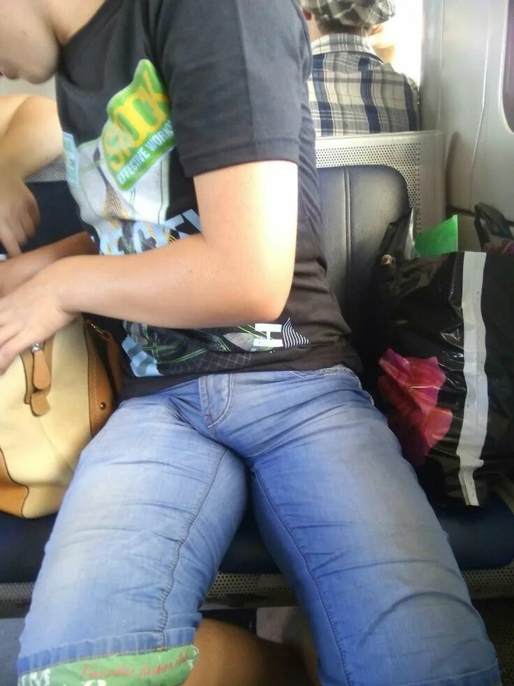 Bulge transport. Bulge in Bus. Man bulge in transport. Men in public