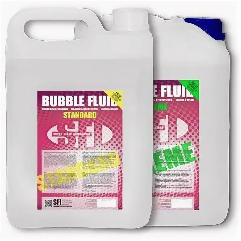 Bubble fluid. Bubble fluid