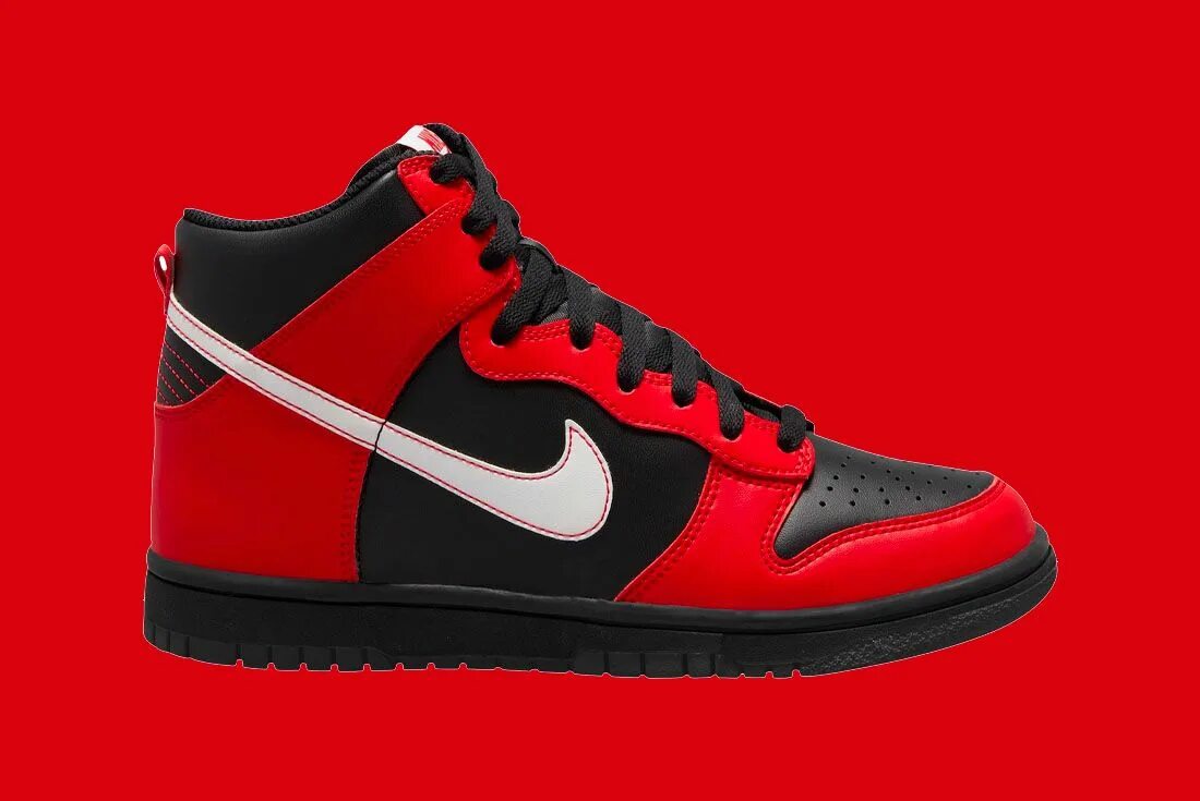 Nike Dunk High Red Black. Nike Dunk High GS Black Red. Nike Dunk High GS. Nike Dunk High. Красные найк купить