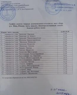 Тко график