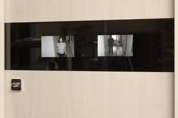 Дверной монитор. Дверь со встроенным видеодомофоном. Входные двери с видеоглазком и монитором. Металлическая дверь leganza c панелью видеонаблюдения smart. Двери со встроенным видеоглазком.