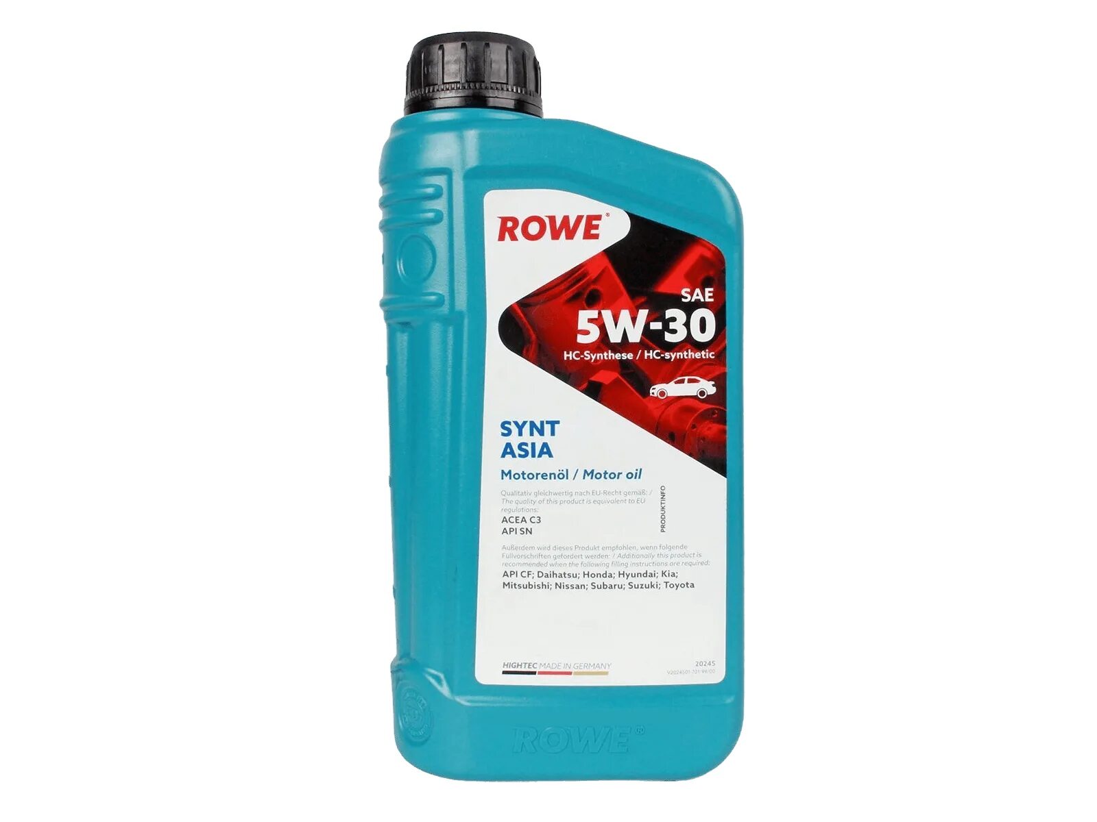 Rowe synt asia. Rowe synt asia. Synt rs d1 5w-30 rowe. Rowe hightec synt rsi sae 5w-40. Hightec synt rs dls sae 5w-30.