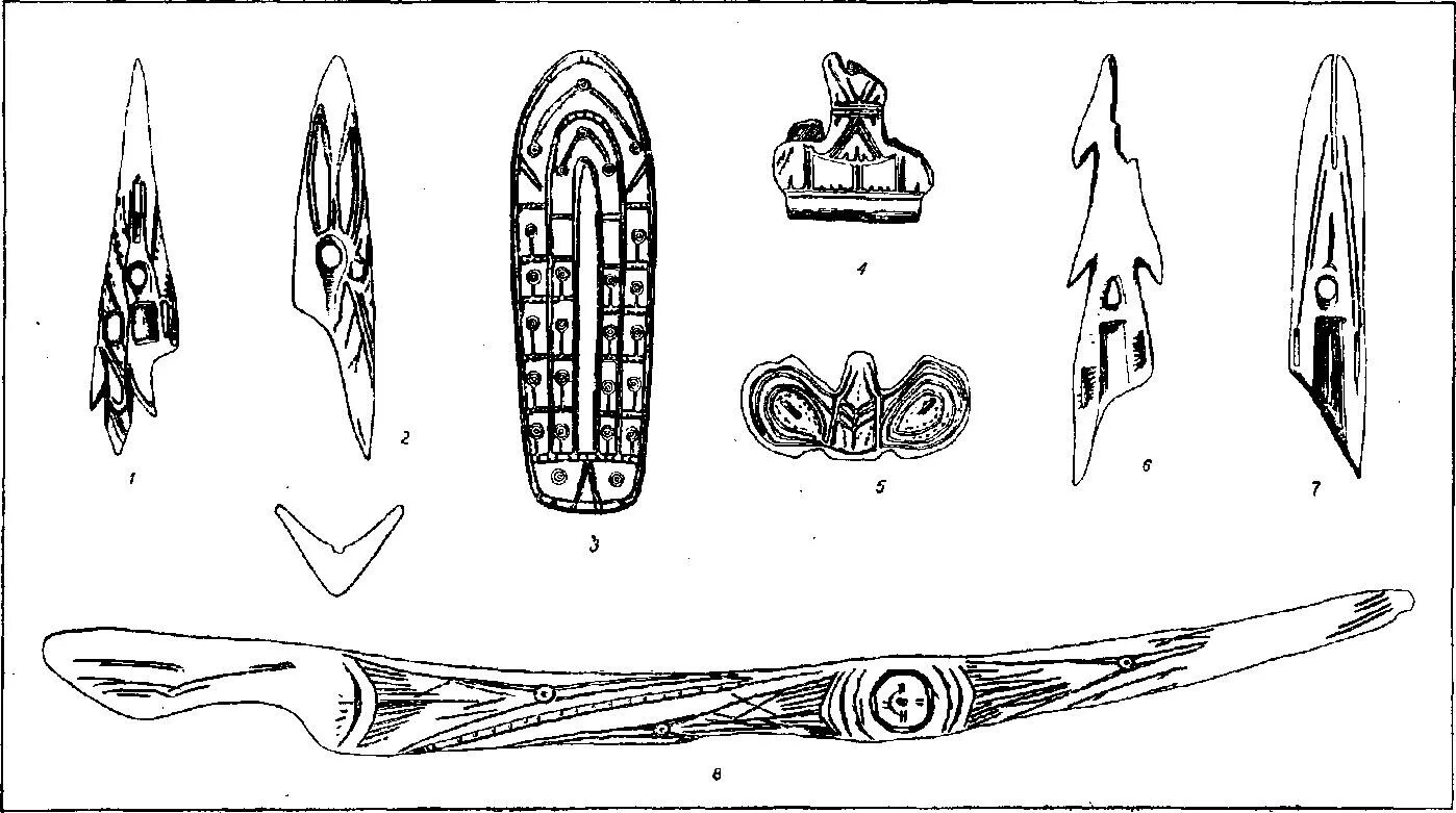 Чукотский гарпун. Костяной эскимосский гарпун. Гарпун инуитов. Поворотный гарпун эскимосов. Заменяет эскимос коня 6 букв