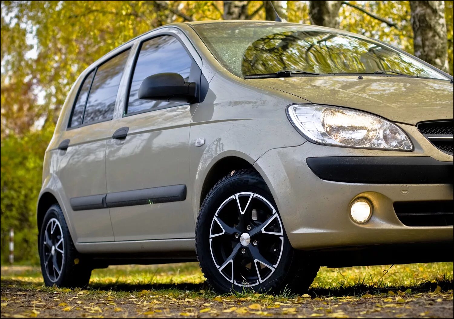 Зимние колёса - Hyundai Getz, 1,4 л, 2006 года колёсные диски DRIVE2