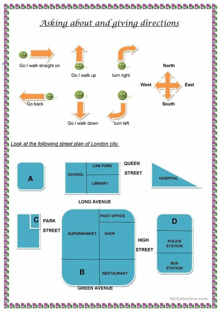 Ask about places. Карта giving directions. Question words карточки. Люди на улице. Wh questions.
