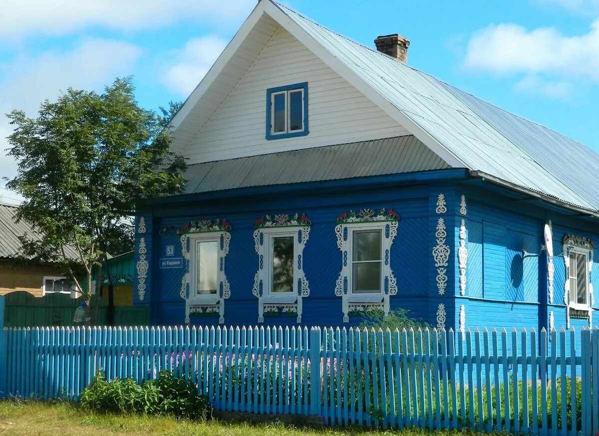 Обычную деревню