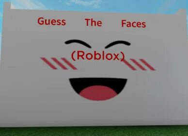 Бесплатное лицо в roblox